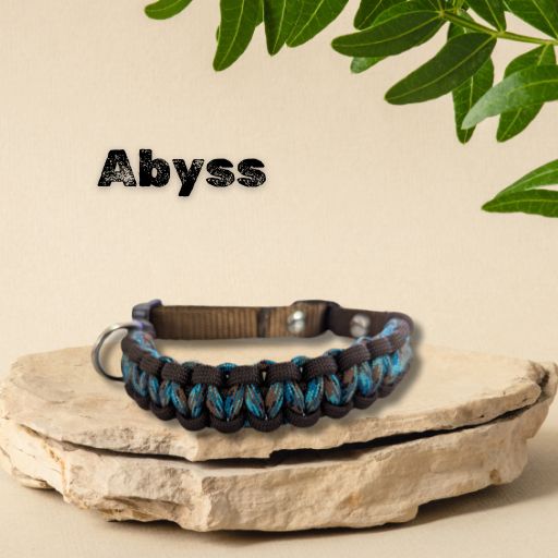 Abyss Paracord Dog Collar